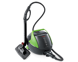 Cylinder steam cleaners