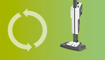 Polti Vaporetto Style steam cleaning wooden floor