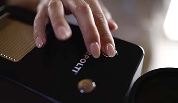 Polti Coffea dispensing buttons