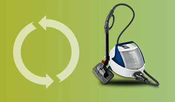 Polti Vaporetto Pro 100_Eco Power: saving energy and water