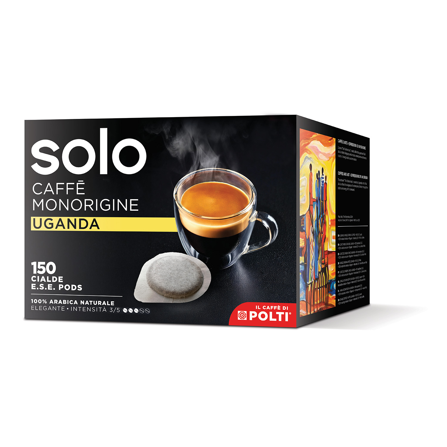 150 Pods SOLO Caffè Monorigine Uganda