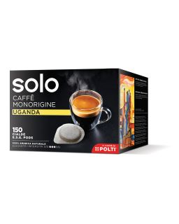 BUG00150-150 Pods SOLO Caffè Monorigine Uganda