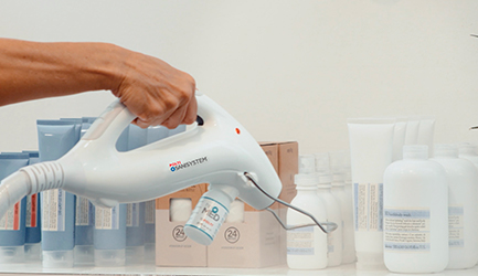 Polti Sani System: disinfection on all surfaces