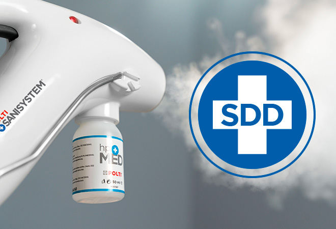 Polti Sani System: steam disinfection