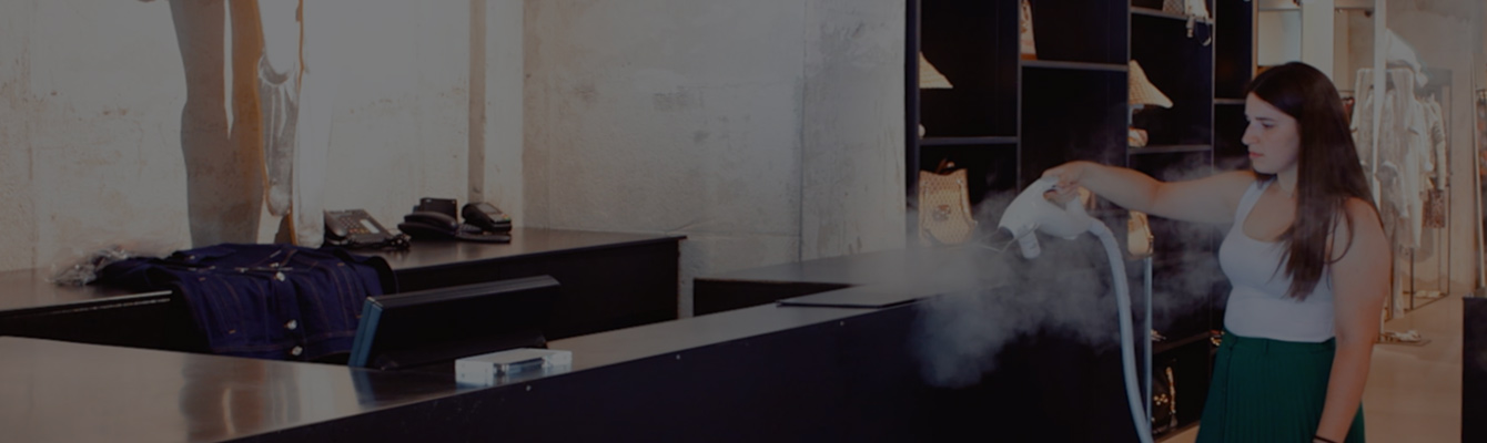 Polti Cleaning and Disinfection for Stores