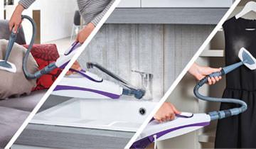 Vaporetto SV440 Double steam mop -Cleaning without detergents