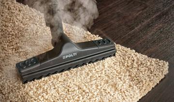Vaporetto FAV50 Steam Cleaner in multifloor mode deep cleaning carpet