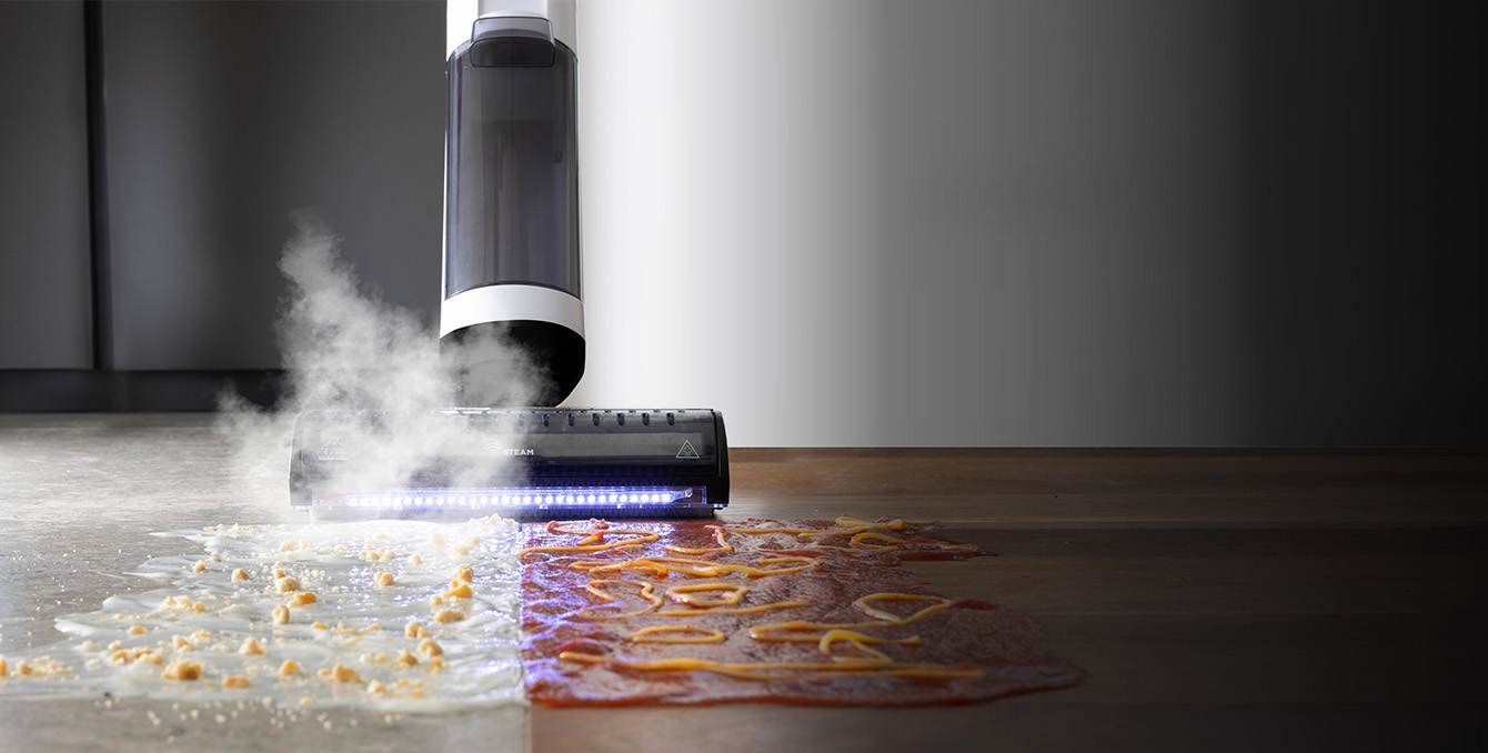 Deep cleaning powered by steam with Polti Rollysteam