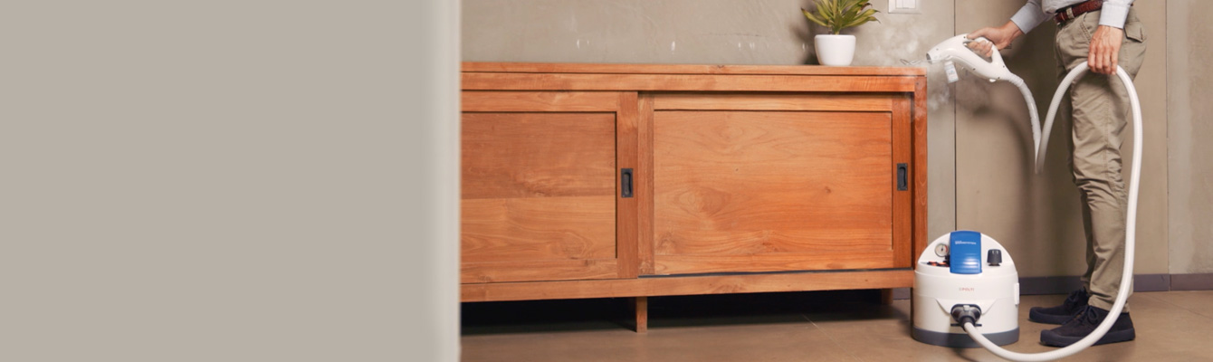 Steam cleaning: proven efficacy